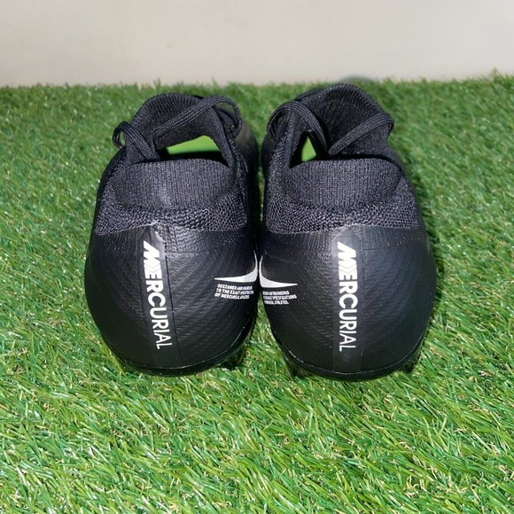 Nike Zoom Vapor 15 Pro FG Soccer Cleats Black Dark Smoke Volt DJ5603-001 Size 10 main image 8
